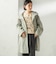 〈手洗い可 / 撥水加工 / UVカット〉 スタンドカラー フード コート