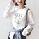 ロング スリーブ プリント TEE