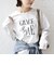 ロング スリーブ プリント TEE