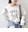 ロング スリーブ プリント TEE