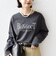 ロング スリーブ プリント TEE