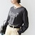 ロング スリーブ プリント TEE