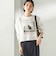 【SHIPS別注】Odub: フォト プリント クロップド ロングスリーブ TEE