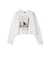 【SHIPS別注】Odub: フォト プリント クロップド ロングスリーブ TEE