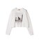 【SHIPS別注】Odub: フォト プリント クロップド ロングスリーブ TEE