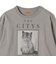 【SHIPS別注】Odub: フォト プリント クロップド ロングスリーブ TEE