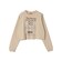 【SHIPS別注】Odub: フォト プリント クロップド ロングスリーブ TEE