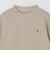 【WEB限定】SHIPS: コットンポリ ダブルニット トレーナー (セットアップ対応)