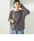 〈洗濯機可能〉オーガニックコットン ロング スリーブ TEE