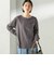 〈洗濯機可能〉オーガニックコットン ロング スリーブ TEE