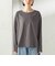 〈洗濯機可能〉オーガニックコットン ロング スリーブ TEE
