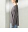 〈洗濯機可能〉オーガニックコットン ロング スリーブ TEE