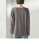 〈洗濯機可能〉オーガニックコットン ロング スリーブ TEE