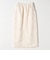 SHIPS any:〈手洗い可能〉フラワー ジャカード Iライン タック スカート