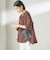 〈手洗い可能〉IMPERIAL LINEN 混 バンドカラー スキッパー シャツ