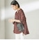 〈手洗い可能〉IMPERIAL LINEN 混 バンドカラー スキッパー シャツ