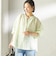 〈手洗い可能〉IMPERIAL LINEN 混 バンドカラー スキッパー シャツ