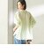 〈手洗い可能〉IMPERIAL LINEN 混 バンドカラー スキッパー シャツ
