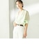 〈手洗い可能〉IMPERIAL LINEN 混 バンドカラー スキッパー シャツ