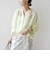 〈手洗い可能〉IMPERIAL LINEN 混 バンドカラー スキッパー シャツ
