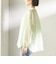 〈手洗い可能〉IMPERIAL LINEN 混 バンドカラー スキッパー シャツ