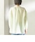 〈手洗い可能〉IMPERIAL LINEN 混 バンドカラー スキッパー シャツ