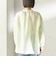 〈手洗い可能〉IMPERIAL LINEN 混 バンドカラー スキッパー シャツ