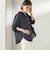 〈手洗い可能〉IMPERIAL LINEN 混 バンドカラー スキッパー シャツ