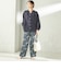 〈手洗い可能〉IMPERIAL LINEN 混 バンドカラー スキッパー シャツ