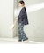 〈手洗い可能〉IMPERIAL LINEN 混 バンドカラー スキッパー シャツ