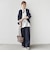 〈手洗い可能〉IMPERIAL LINEN 混 バンドカラー スキッパー シャツ
