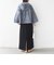 【WEB限定】〈手洗い可能〉ストライプ フード 羽織り シャツ
