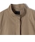 SHIPS Primary Navy Label:スタンドカラー ワイド スリーブ コート