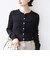 堀田茜×SHIPS:〈手洗い可能〉アイレット ニット カーディガン