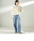 堀田茜×SHIPS:〈接触冷感/撥水/洗濯機可能〉TEXBRID(R) ギャザー ブラウス