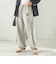 RUSSELL ATHLETIC:〈洗濯機可能〉YALE CURVE PANTS
