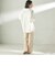 堀田茜×SHIPS:〈手洗い可能〉ダブルクロス ベルト 付き パンツ