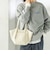 BEAURE: ロング ハンドル 2WAY トート バッグ
