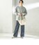 BEAURE: ロング ハンドル 2WAY トート バッグ