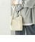 BEAURE: ロング ハンドル 2WAY トート バッグ