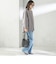 BEAURE: ロング ハンドル 2WAY トート バッグ