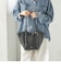 BEAURE: ロング ハンドル 2WAY トート バッグ