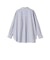 SHIPS Primary Navy Label:コットン タイプライター ビッグ シャツ （ライム/パープル）