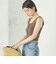 Wai＋:〈手洗い可能〉アイレット ヘンリー タンクトップ