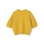 SHIPS Primary Navy Label:〈手洗い可能〉柄編み 5分袖 プルオーバー