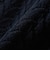 SHIPS Primary Navy Label:〈手洗い可能〉柄編み 5分袖 プルオーバー
