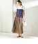 【SHIPS別注】crinkle crinkle crinkle:〈洗濯機可能〉POLO CAMI