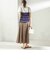 【SHIPS別注】crinkle crinkle crinkle:〈洗濯機可能〉POLO CAMI