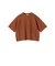 〈手洗い可能〉レース ジャカード ショートスリーブ カットソー
