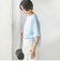 〈手洗い可能〉レース ジャカード ショートスリーブ カットソー